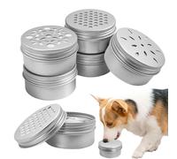 Genérico Scent Training For Dogs | 6 Piece Metal Ventilation Container,Pet Scent Work Tins Smell Training Set | Home Backyard Living Room Patio Porch
