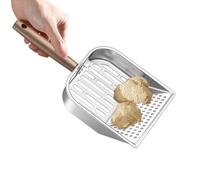 Generico Schaufel - Schaufel mit Holzgriff | Heber - für Innen- und Außenbereich Zuhause Wohnung Wohnzimmer Tierarzt Studentenwohnheim Haushalt mit Mehreren Haustieren