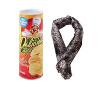 Generico Schlangenscherz - Kartoffelchips Schlange, Kreative Schlange In Einer Bromea | Verängstigtes Sprungfederspielzeug, Gag Can Streiche, Halloween-Witzspielzeug Für Partydekorationen