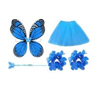 Genérico Schmetterlings Gans Outfit - Frühlings Vorhaus Kostüm Kleidung | 85g Festliche Figuren Bekleidung Zubehör Kit, Garten Terrasse HOF Eingang Haus Deko Saisonale Outdoor Tier Skulptur