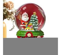 Genérico Schneekugeln Weihnachten Mit Musik - Niedliche LED-Musikball-Wasserkugel 8x8x12cm, Harz & Glas | Cartoon Weihnachtsgeschenk, Batteriebetrieben Für Wohnzimmer, Schlafzimmer, Schreibtisch,