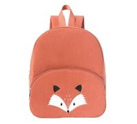 Generico School Bookbag For Girls - Corduroy 24 x 10 x 31 cm | Cute Bear