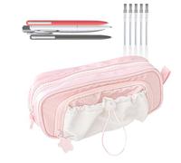 Genérico School Pencil Case, Pen Organizer Supplies Holder Container Pouch, High Capacity Stationery Storage Organizer For Offices Craft Classroom Teen Art Kindergarten College Travel