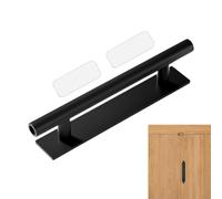 Genérico Schrankgriffe Selbstklebend - 4er Pack Türgriffe | Ergonomische Griffe Zum Aufkleben Ohne Bohren Für Schrank & Schublade, Weißer Kunststoff Für Glas Spiegel