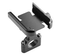 Genérico Scooter Cell Phone Mount, Anti-Slip Rotatable Holder, Aluminum Alloy Motorcycle Shock-Proof Phone Mount, Anti-Shake Support for Handlebar, Fits Phones, Perfect for Riders, 5.8cm to 9.5cm
