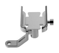 Genérico Scooter Cell Phone Mount, Anti-Slip Rotatable Holder, Aluminum Alloy Motorcycle Shock-Proof Phone Mount, Anti-Shake Support for Handlebar, Fits Phones, Perfect for Riders, 5.8cm to 9.5cm