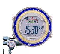 Generico Scooter Clock - Reloj de pulsera decorativo, resistente al agua, electrónico, fácil instalación, para ciclistas y amantes de la bicicleta