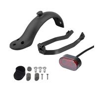Genérico Scooter Mudguard - Rear Bracket Kit for Electric Scooters, Includes Tail Light, Screws and Screw Caps | Replacement Mudguard Accessories, Sturdy Scooter Parts, Perfect for Repair Upgrade