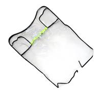 Genérico Scooter Windscreen- 35.43 Inches Anti-Scratch Windscreen Extension| Electric Motorcycle Windshield | Made from Clear and Thick Material Wind Deflector Protects Against Harsh