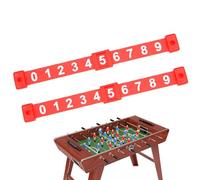 Genérico Score Counter | Table Football Score Counters Markers | 2PCS Unidades de puntuación de | Table de mostrador Mini habitación Marcador de fútbol estándar 10 números de puntaje