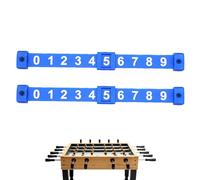 Genérico Score Counter | Table Football Score Counters Markers | 2PCS Unidades de puntuación de | Table de mostrador Mini habitación Marcador de fútbol estándar 10 números de puntaje