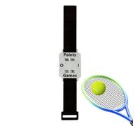 Genérico Score Keeper Wristband - 11.81 Inch Adjustable Tennis Counter | Big Screen Resin Portable Scoreboard | Adults Men Women Outdoor Indoor Sports Games