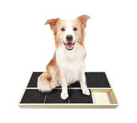 Generico Scratch Board Dogs - Wooden Nail Filing Pad, Interactive Treat Box Grooming, Portable | Dog Scratch Pad for Training, Furniture, Daily Care, Senior, Floor, Indoor, Outdoor