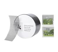 Genérico Screen Patch - Window Screen Repair Tape, Universal Adhesive Repair Sheet | Cuttable Mesh Fix Kit, Strong Bond Window Screens Mending For Patio RV Camper Pool Railings Balcony Gazebo