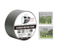 Generico Screen Repair Kit - Self Adhesive Flexible, Patch Tape Mesh, Door Window Fixer, Fiberglass Patching Tool | Professional Mesh Restoration Utility For Patio Porch Rv Balcony Tent Camper