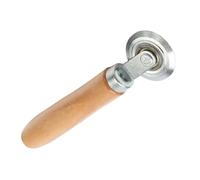 Genérico Screen Repair Tool, Screen Door Wheels with Wooden Handle, 1.2/0.5 mm, Rustproof and Waterproof, Handmade Craft Accessory for RV, Car, KT Board, Corrugated Panel Work