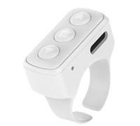 Genérico Scrolling Ring Remote - 1.18 Inch Abs, Wireless Recording Controller | Phone Remote for Camera Selfie | Rechargeable 25mah Device - Hands Free Phone Ring Control for Scrolling Videos Reading