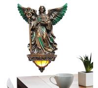 Genérico Sculpture Wall Sconces | Ancient Gr od Resin Statue | Corridor Wall Lamp - ideal for Apartment Living Room Bedroom Hallway Entryway