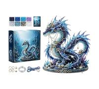 Genérico Sea Animal Bead Kit For Adults - 3D Craft Beads Set For Desk Decor & DIY Art Projects | F́or Beginners, Kids & Adults | Home, School, Office & Party Use