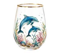Genérico Sea Animal Glass - 350ml Drinking Cup | 3D Marine Design