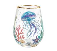 Genérico Sea Animal Glass - 350ml Drinking Cup | 3D Marine Design