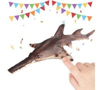 Genérico Sea Animals Figures, Realistic Sawfish Model for Educational Play, Collectible Decor with Detailed Features, Sculpture for Dormitory, Living Room, Apartment, Kitchen Display, 9 Inches