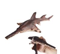 Genérico Sea Figurines, Sawfish Animal Figures Collection, Realistic Wildlife Statue, Educational Learning Toy Model, Decorative Ornament for Shelf, Living Room, Dormitory, Apartment