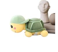 Genérico Sea Turtle Stuffed Animal, Soft Plush Turtle Toy with Adorable Hat, Skin-Friendly Cuddly Doll Figure for Baby Shower Present, Beach-Themed Nursery Decor, Travel Companion for Kids, Toddler