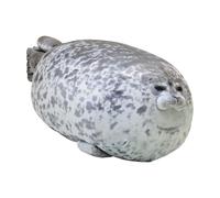 Genérico Seal Pillow - 12 Inch Plush Stuffed Animal | Realistic Seal Design Cushion | Huggable Office Nap and Travel Pillow