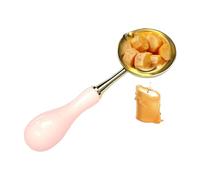 Generico Seal Spoon, Vintage Wooden Handle Melting Sealing Stamp Spoon for