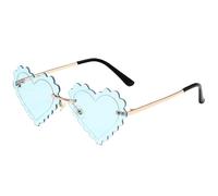 Genérico Seashell Sunglasses for Women, Funny Unique Rimless Shell Eyeglasses, Fashionable Irregular Design Photographic Eyewear