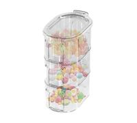 Genérico Seasoning Organizer - Clear Airtight Condiment Jars For Restaurant, Bar & Coffee Station, Portable Box For Outdoor Camping & Travel | Reusable Multifunctional Storage, 5.12x3.11 Inches