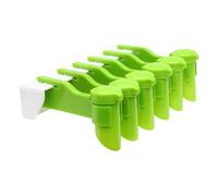 Genérico Seasoning Rack Organizer - Clip Strip, Bottle Gripper for Cabinet Door, Hanging Storage with Adhesive Backing, Kitchen Cupboard Holder Space Saving, Pantry Wall Mount