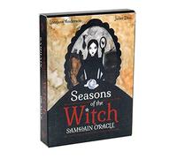 Genérico Seasons of The Witch: Samhain Oracle Tarjetas,Seasons of The Witch: Samhain Oracle Cards,Tarot Card,Party Game,Juguetes de adivinación