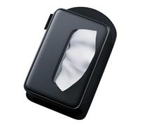 Generico Seat Side Organizer Tissue Holder, Car Tissue Dispenser Holder,15x25.5cm/5.91x10.04 Inches Artificial Leather Waterproof Bag, Ideal for Road Trips, Caravan, Truck