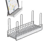 Genérico Secador de Botellas | Soporte Para Biberones | Organizador de Drenaje de Acero Inoxidable que Ahorra Espacio para Vasos y Tazas de Cocina para Lavavajillas