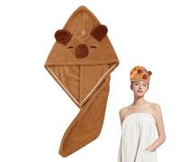 Generico Secador de Cabello - Cap rápido Absorbente para Cabello | Forro Polar de Coral Absorbente para Cabello Largo Rizado baño SPA Viaje