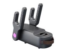 Genérico Secador De Zapatos - con Estante Calefactor y Temporizador de 3 Niveles - Secador de Botas de Esquí Plegable,Para Invierno Gimnasio Exterior Trabajo Acampada Hogar Vestuarios Dormitorios