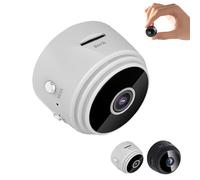 Genérico Secret Scope Camera, Secret Camera, Secret Scope Magnetic Mini Security Cameras, Scope Mini Security, WiFi Camears Outdoor Wireless 1080p HD (White,1pcs)