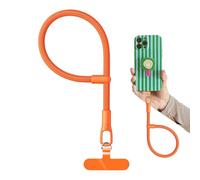 Genérico SecureGrip Phone Lanyard Strap - Anti-Theft Rotating Smartphone Holder, Adjustable Wrist Safety Cord System, Durable Hand Carry Design, Phone Accessory, Security Aid for Outdoor Party Travel