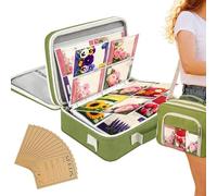 Genérico Seeder Packet Organizer,Portable Reusable Packet with Envelopes | Seeder Organizer Storage Box | for Gardening Flower Planting Home Lawn Yard Backyard Farm Agricultural Greenhouse