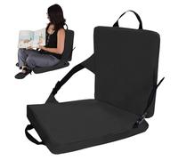 Genérico Seggiolini Da Stadio E Cuscini - Sedia Da Gradinata | Antiscivolo con Supporto per La Schiena - Cuscino Antiscivolo per Seduta A Terra Picnic Spiaggia Calcio Viaggi Giochi Campeggio Barca