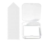 Genérico Self Adhesive Collar Stays - 2.7 Inches, PVC Invisible Tape