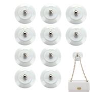 Genérico Self Adhesive Hooks, Reliable Nail-Free Colgador Set, Heavy Duty with Strong Adhesive, Multipurpose Wall Mounting Solutions, Sticky Hooks with Sleek Style, Home Organizer for Kitchen Bathroom