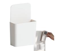 Genérico Self Adhesive Remote Control Organizer - Wall Remote Control Case | No Drilling Storage Box Pen Holder Organizers For Nightstands, Walls, Doors, CountersRemote Controls Holders,