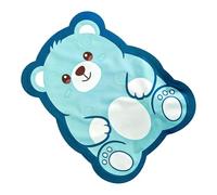 Genérico Self Cooling Dog Mat, Water Filled Cooling Pad, 30x38x2cm Bear Shape Sleeping Rug with Scratch Resistant for Small Medium Large Dog Kitten Crate Kennel Floor Sofa Home Travel Use