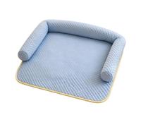 Genérico Self Cooling Pet Mat 80cm Non Slip Dog Sofa Bed For Summer Comfort | Pressure-activated cooling mat with non-slip base and sofa-style comfort. Perfect for dogs and cats indoors, outdoors