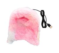 Genérico Self-Heating Bird Warmer - Small Cage Heater for Winter | 12x15cm, Plush Electronic Components, Temperature Control for Pet Comfort, Soft Material Cage, Warm Pad Cold Weather