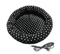 Genérico Self Heating Cat Bed40cm/15.75 Inches, Pet Self Warming Bed, Electric-Free Heated Cat Mat, Warm Dog Blanket Pad Machine Washable, Brown