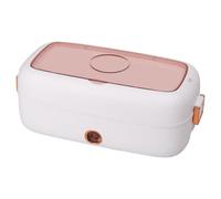 Genérico Self Heating Lunch Box - Rechargeable Stainless Steel Leak Proof, 800ml Food Warmer Lunch Box, Vacuum Insulated Retention Lock, Kitchen Accessory Item, Perfect for Office & School